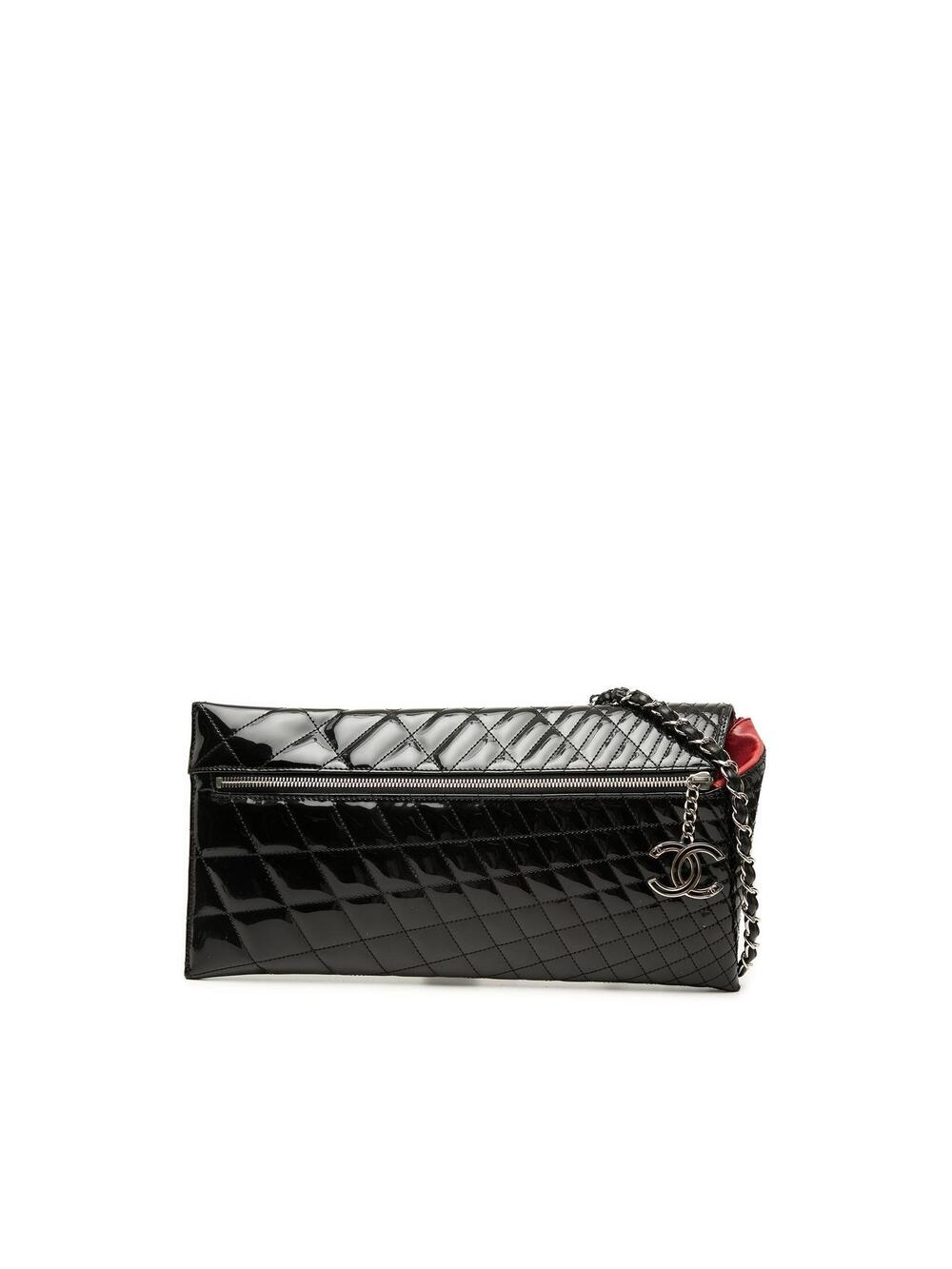 Chanel Quilted Patent Geometric #318919C13B